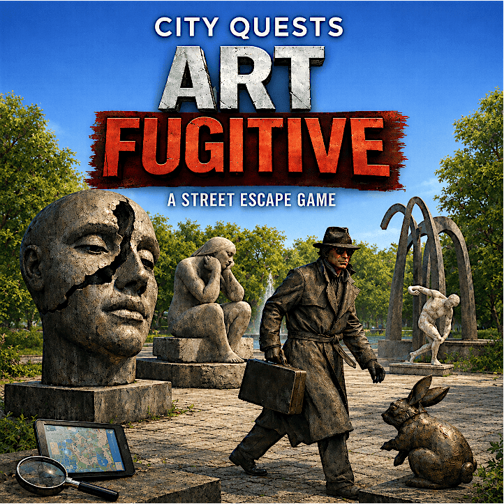 ART FUGITIVE - Houston - STREET ESCAPE GAME Immersive Adventure
