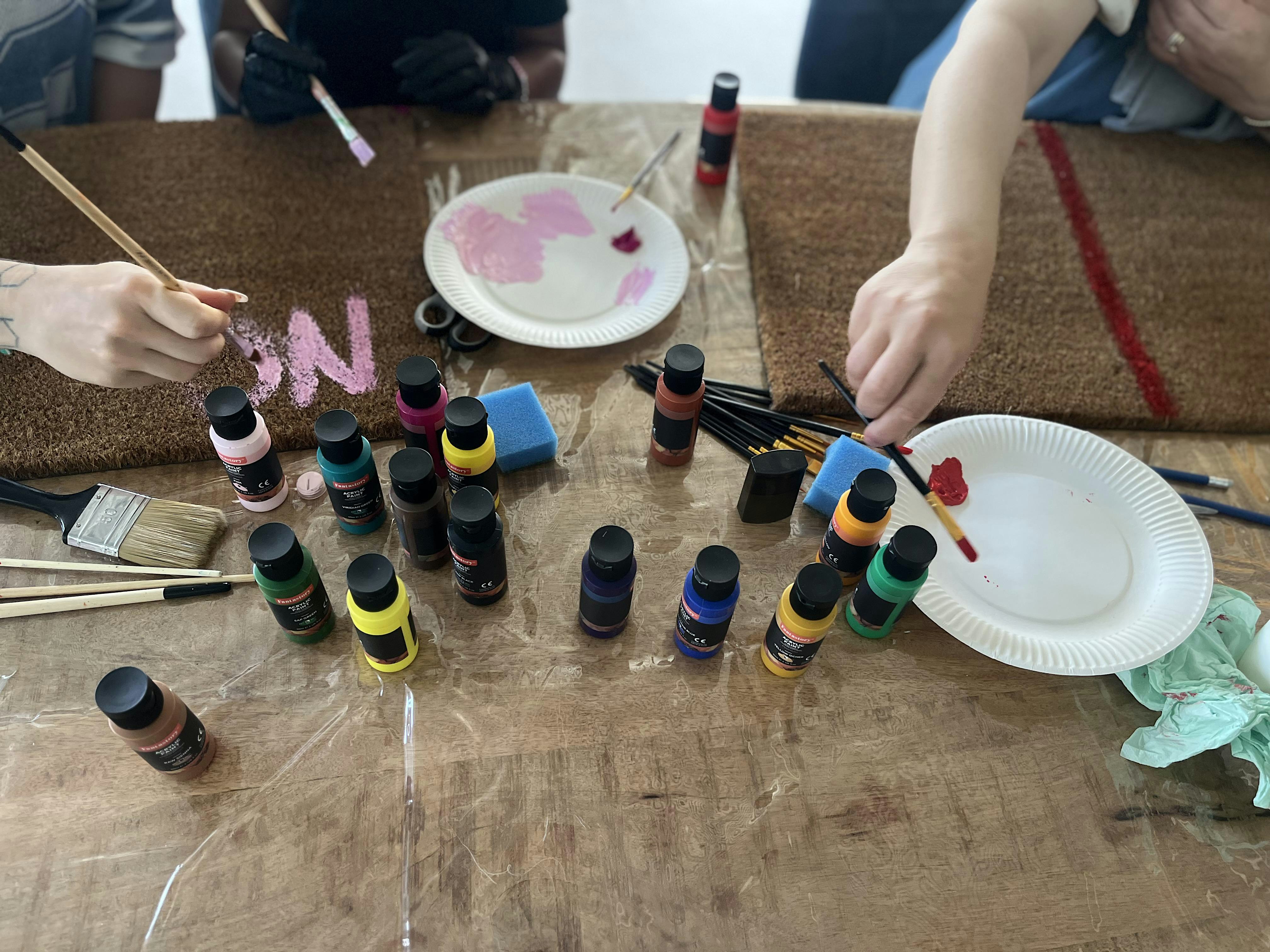 Workshop - Paint Your Doormat