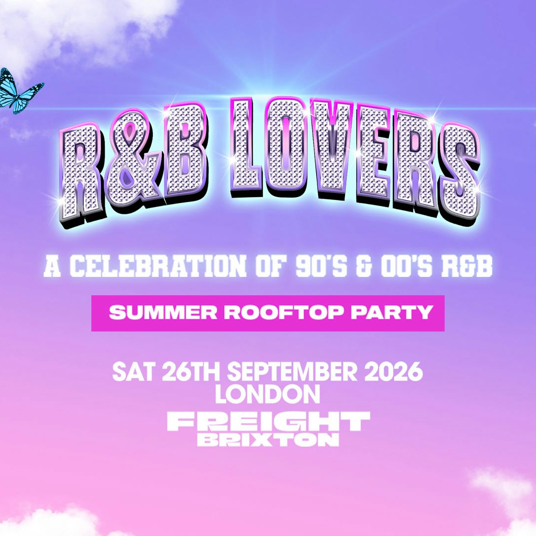 R&B Rooftop Party - Sat 26 Sept - Freight Brixton