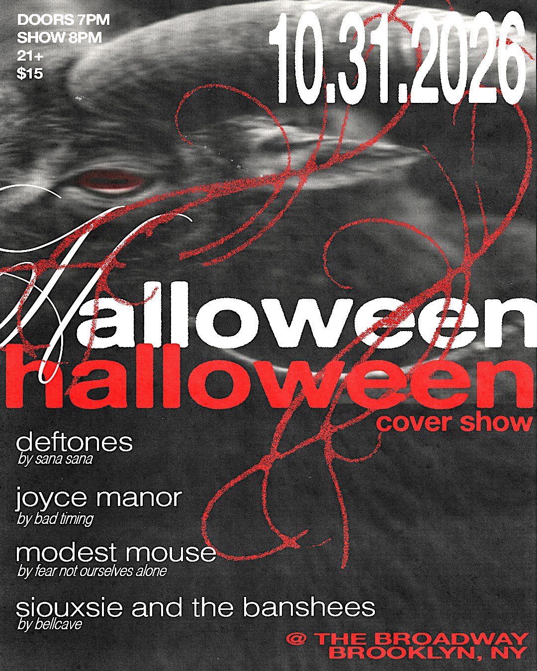 Halloween Cover Show ft~ Deftones, Joyce Manor, Modest Mouse + Siouxsie