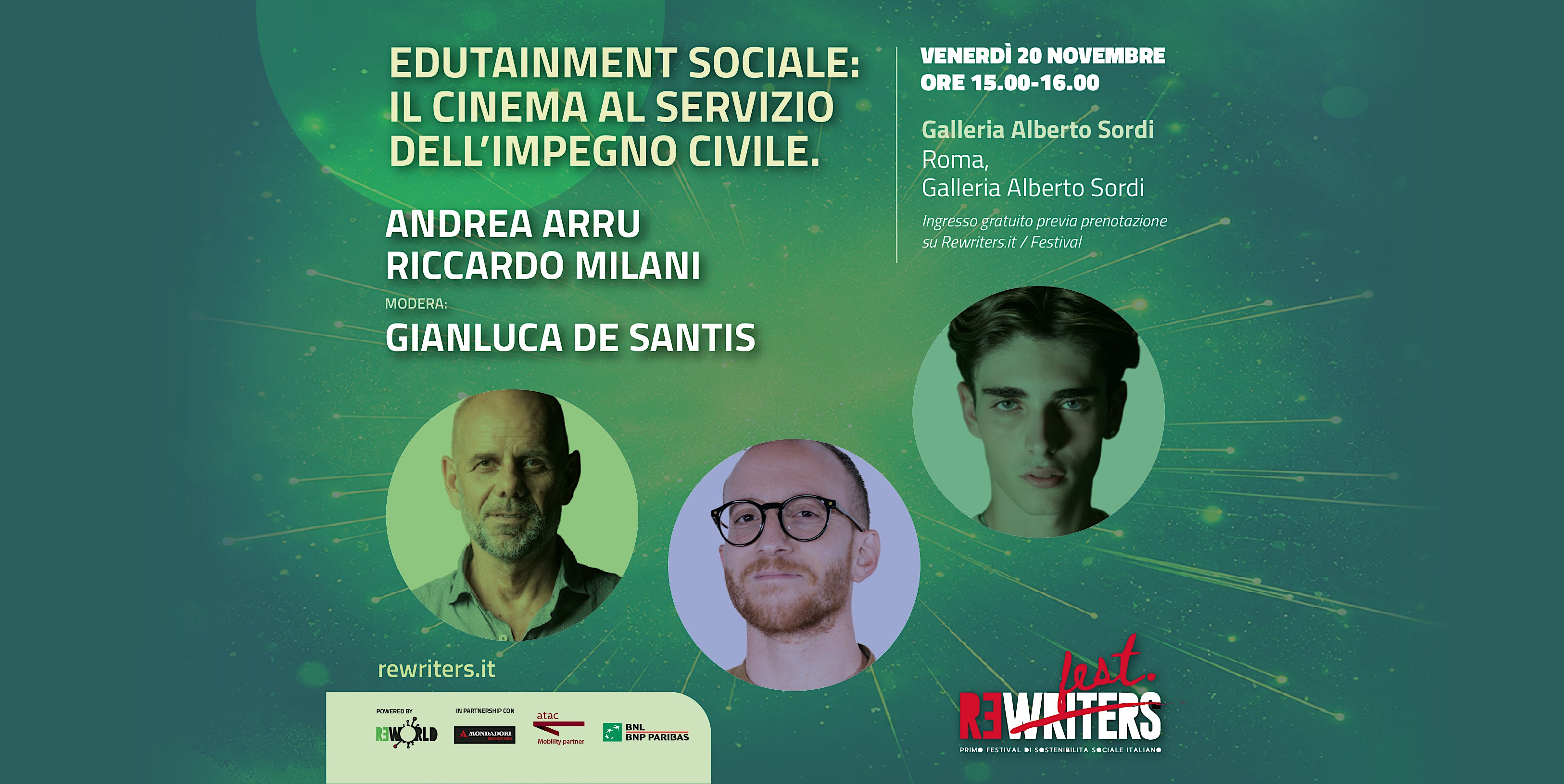 EDUTAINMENT SOCIALE: IL CINEMA AL SERVIZIO DELL'IMPEGNO CIVILE