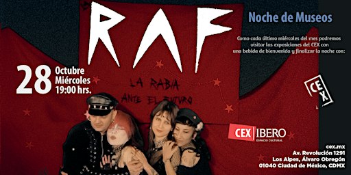 Noche de Museos en el CEX | La RAF en concierto