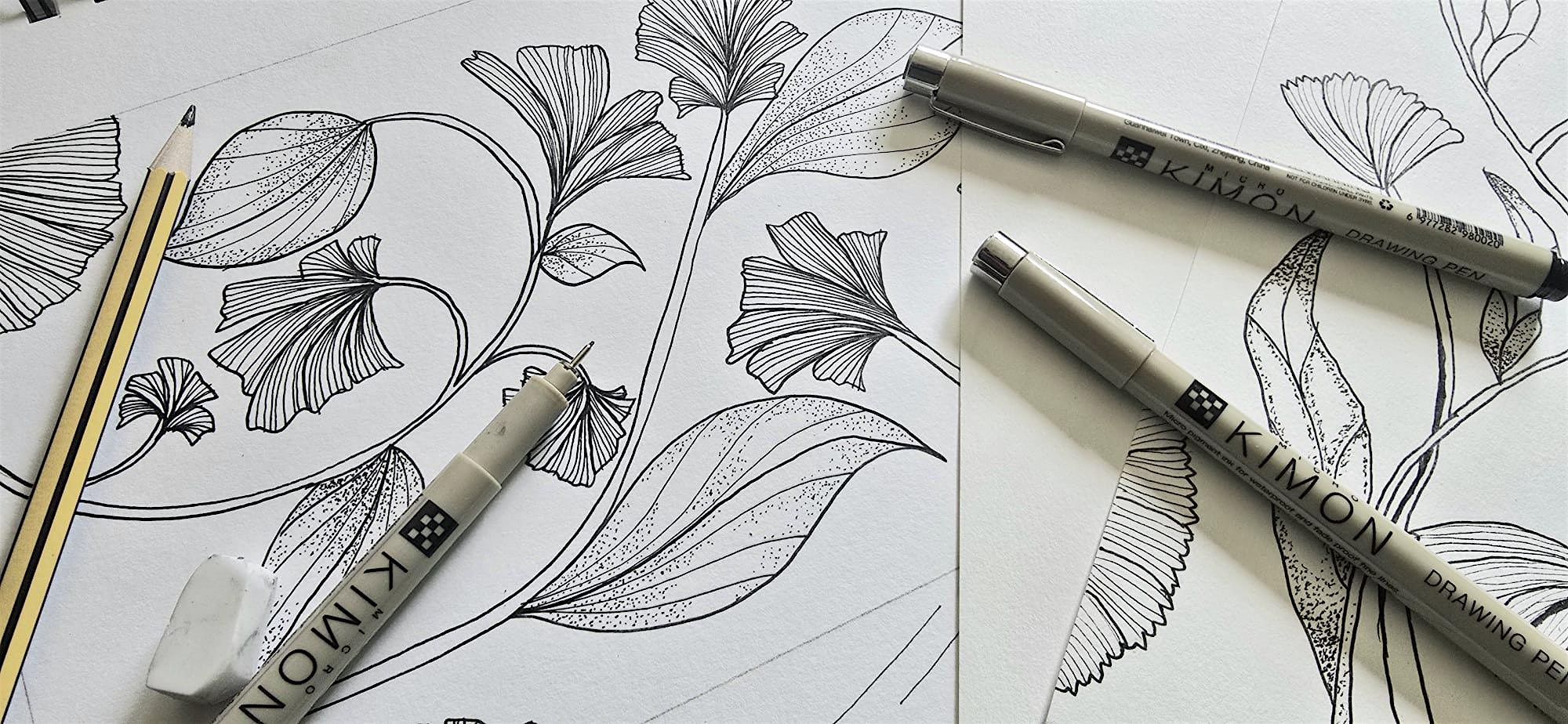 Sip and Sketch: Drawing Club
