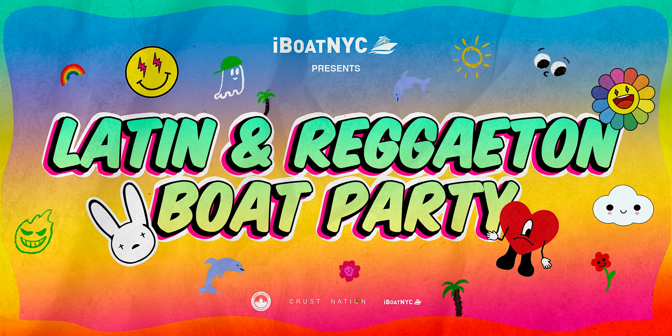 NYC Boat Party | 3-Level Yacht with Reggaeton - Hip-Hop - House Music Floor
