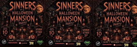 RADIO BASE + DYMONDRNC : SINNERS HALLOWEEN MANSION PARTY LOS ANGELES OCT 31