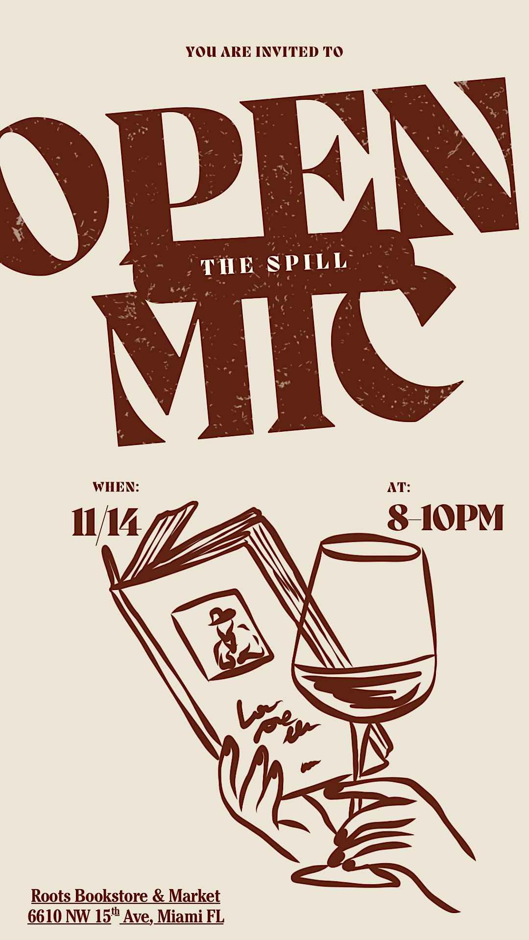 The Spill - Open Mic Night