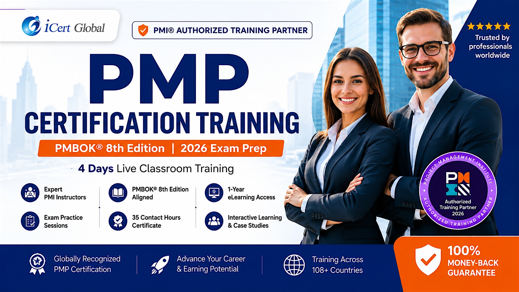 PMP Training in Las Vegas, NV | PMBOK® 8th Edition | PMI Authorized