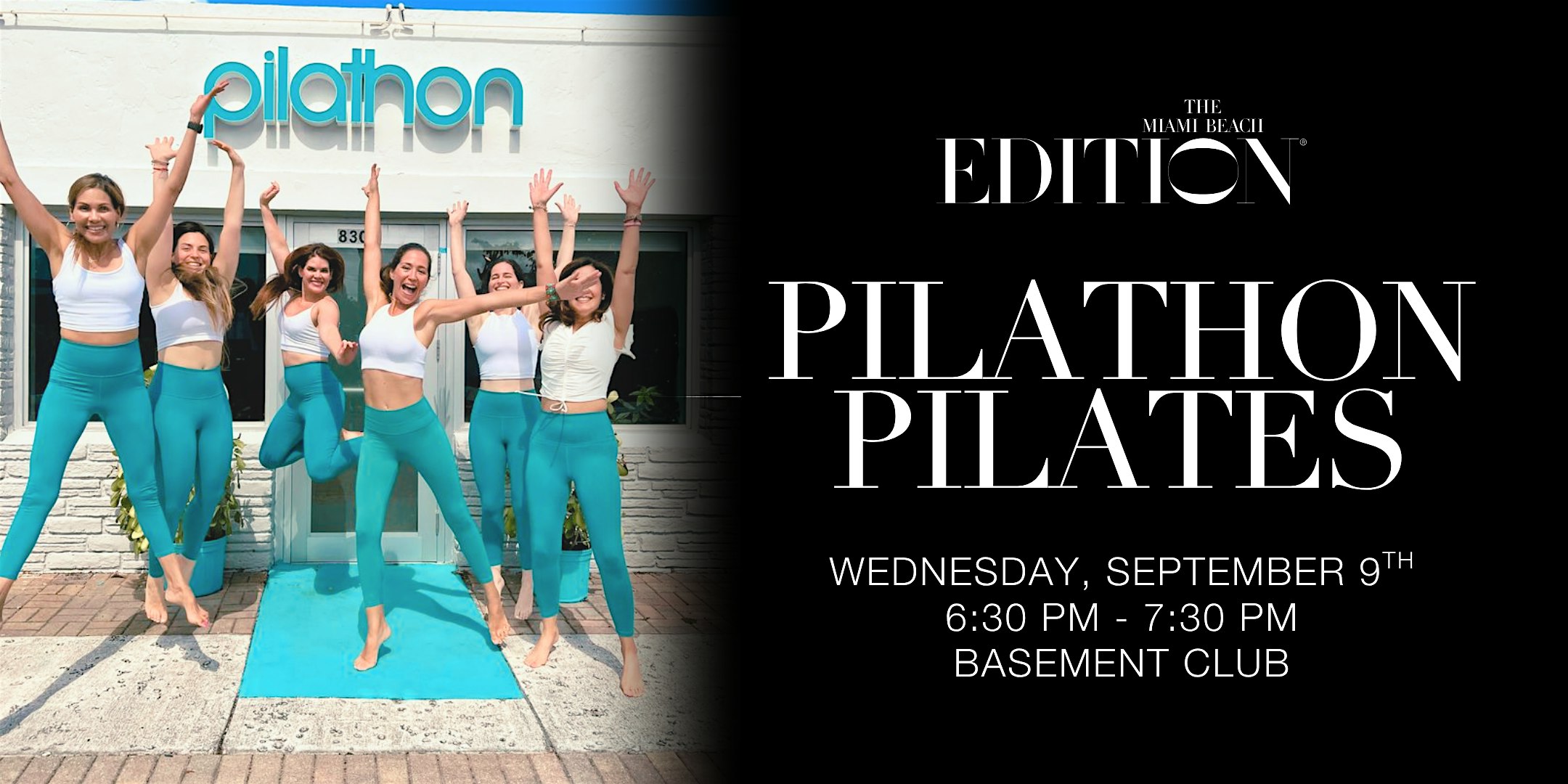 Pilathon Pilates at The Miami Beach EDITION