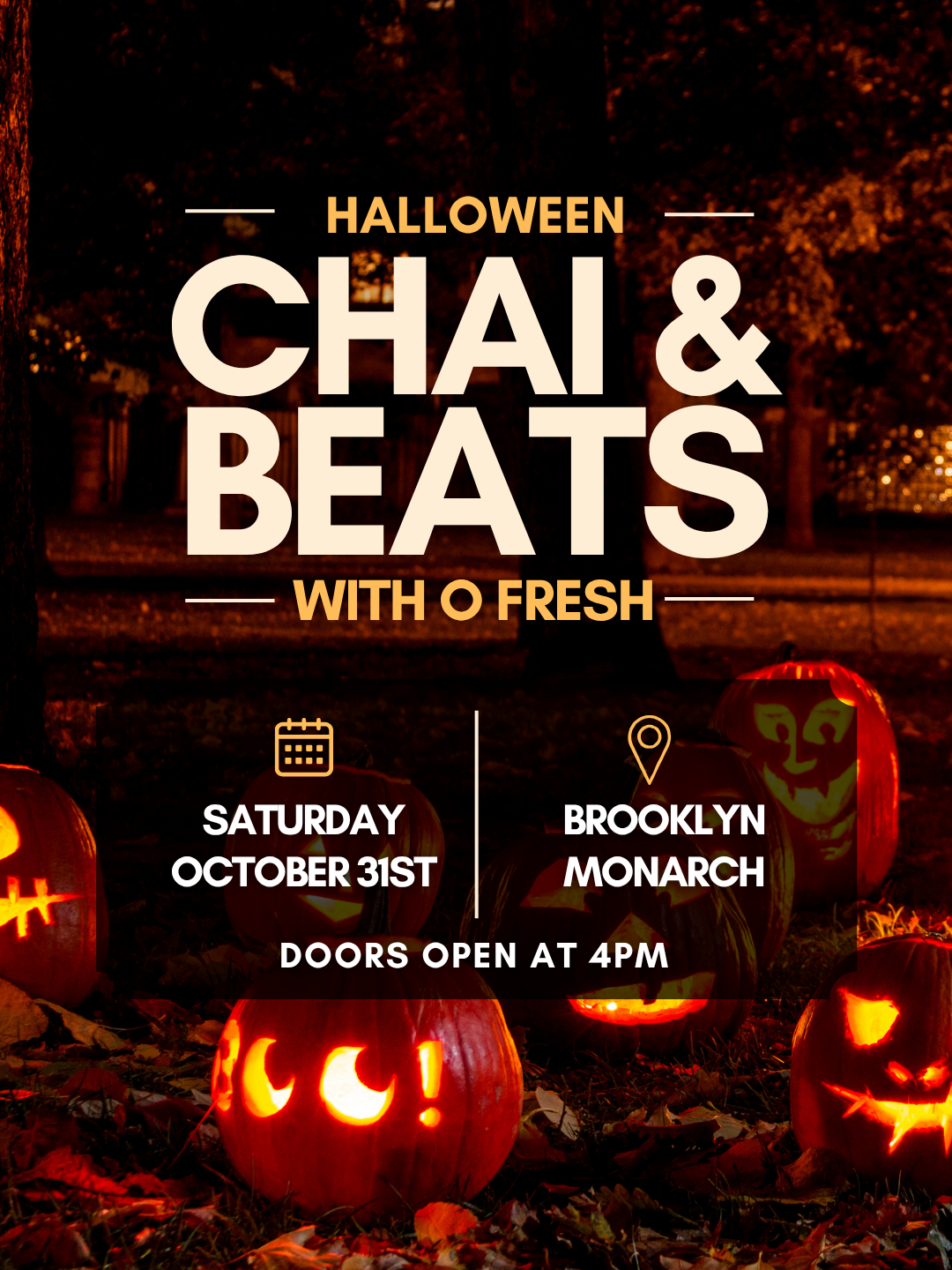 Chai & Beats: Halloween