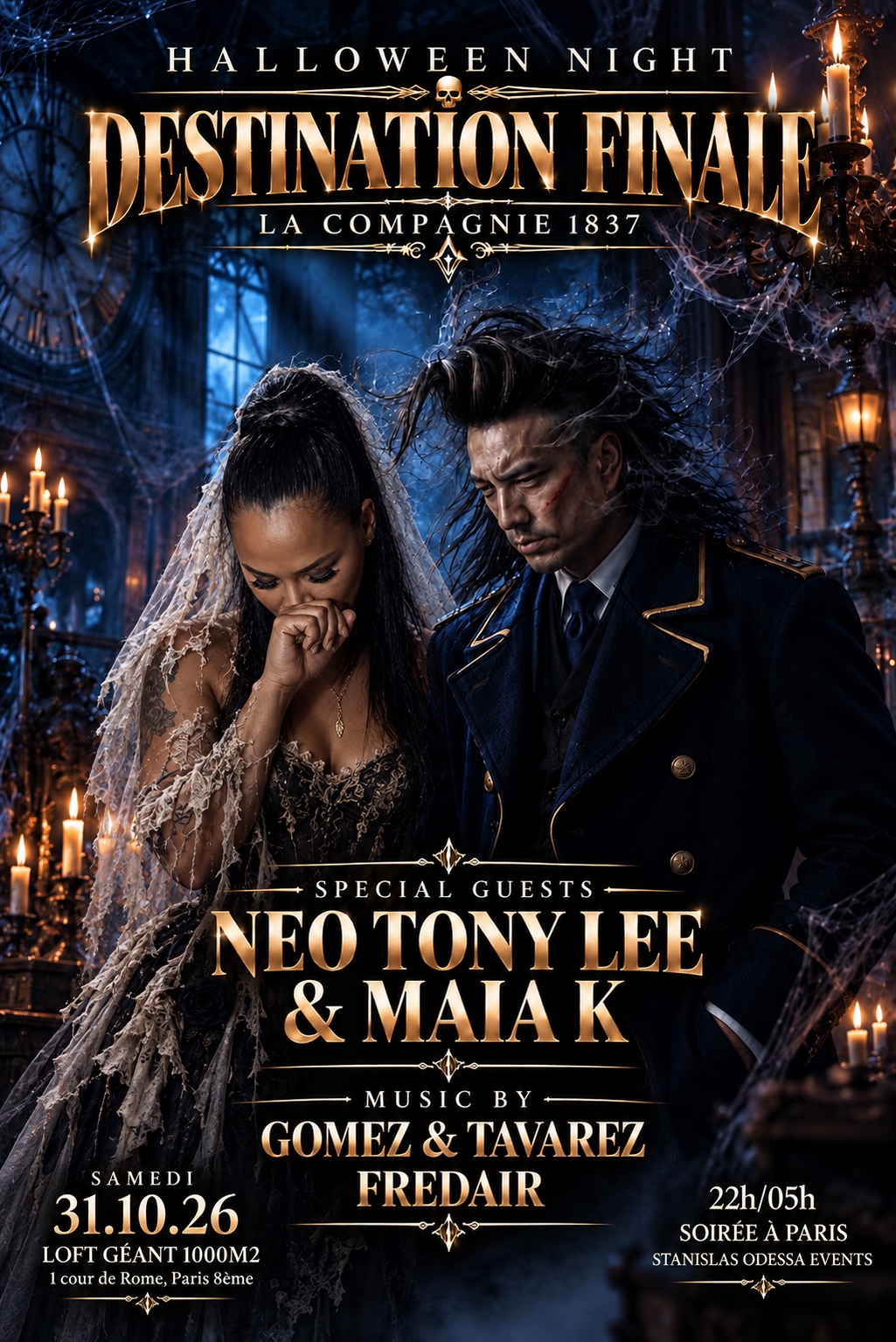 NEO TONY LEE & Maia K for Halloween Paris