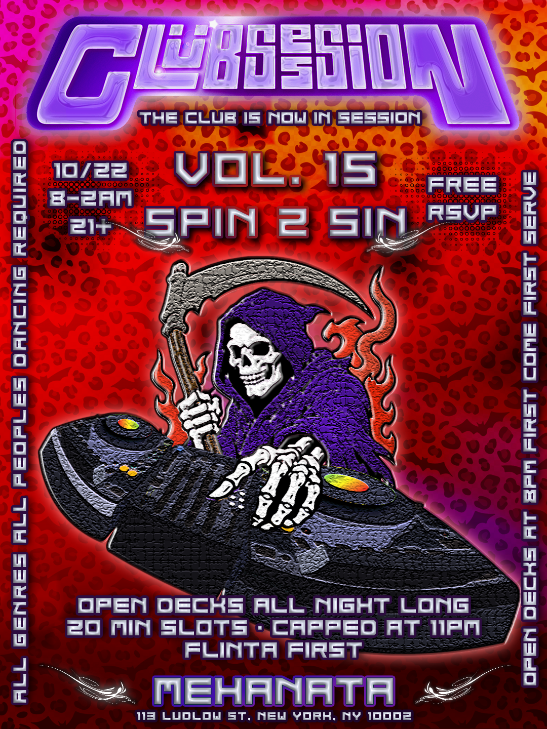 CLÜBSESSION VOL. 15: SPIN 2 SIN