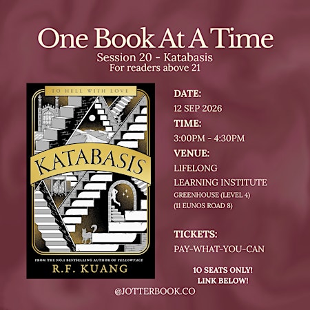 One Book At A Time - Session 20 - Katabasis