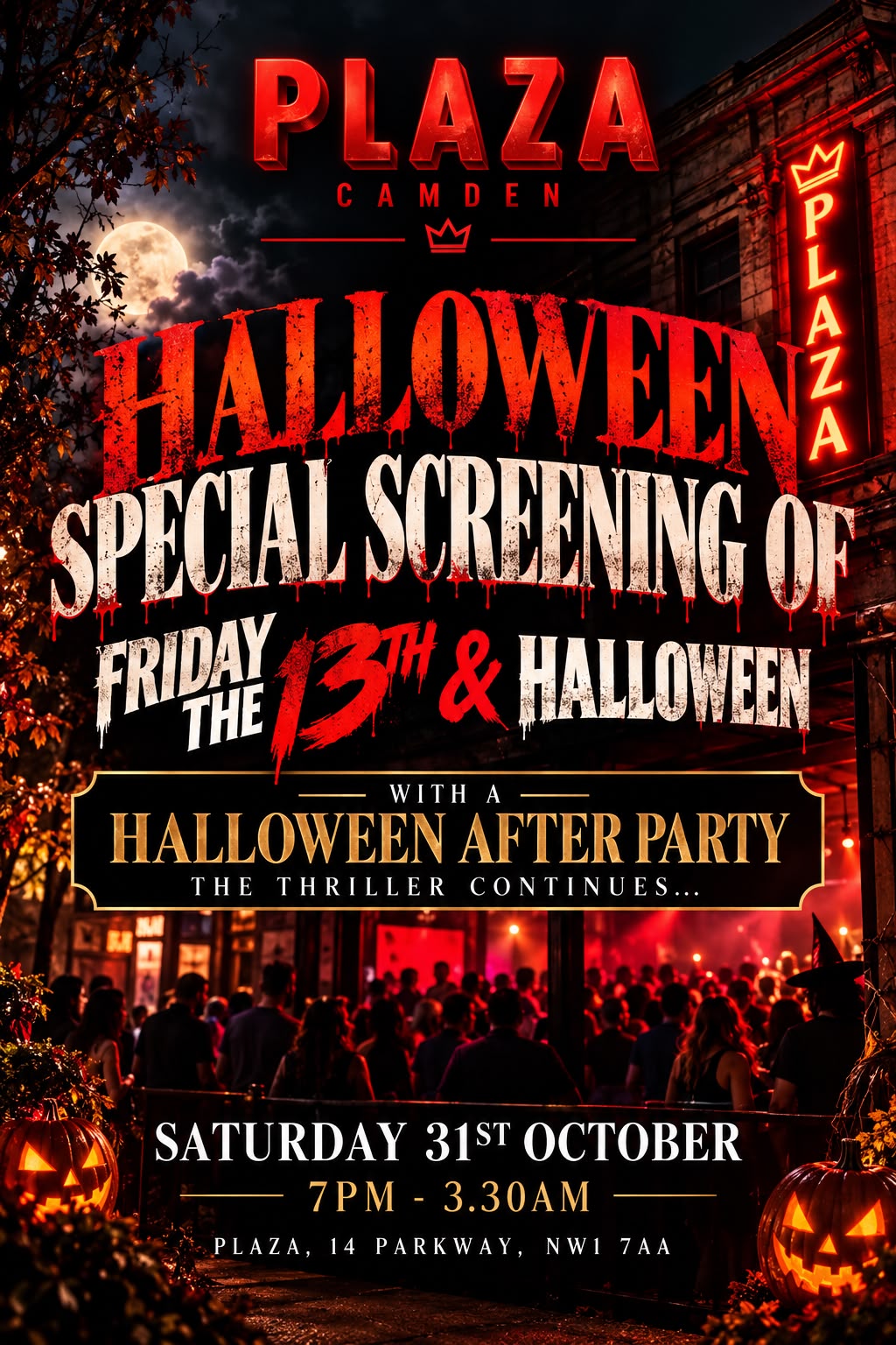 HALLOWEEN SPECIAL Immersive Halloween party at the Haunted Cinema