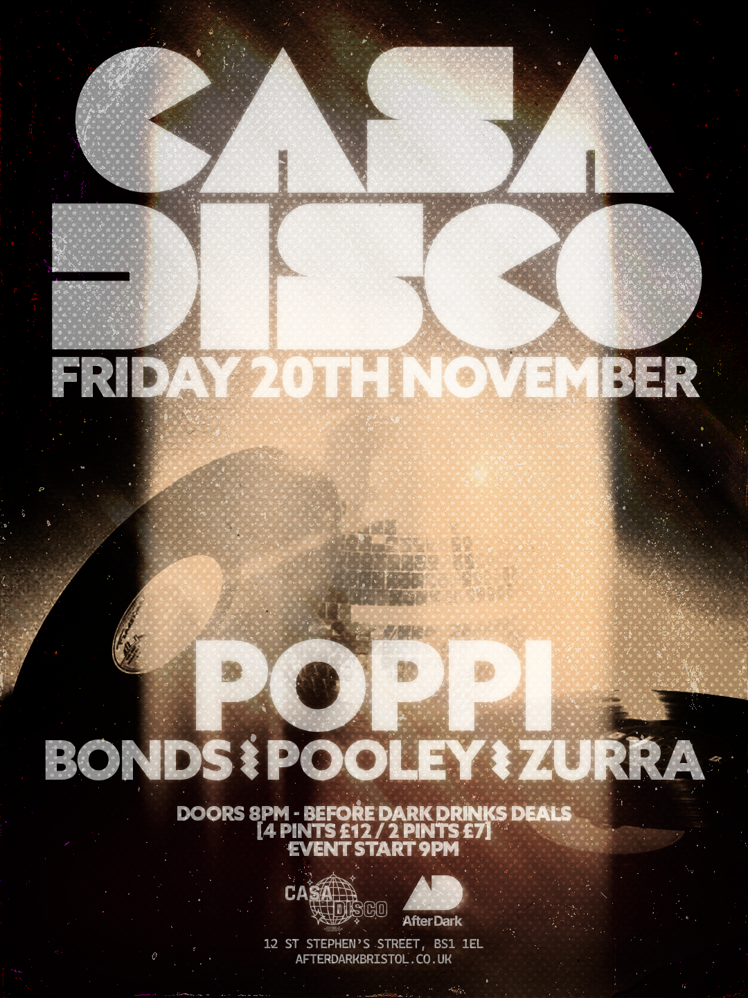 Casa Disco with Poppi, Bonds, Pooley & Zurra