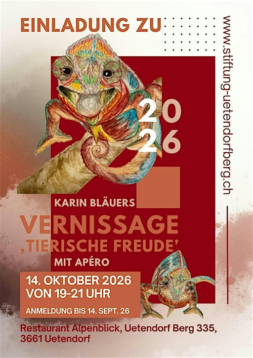 VERNISSAGE ,Tierische Freude‘