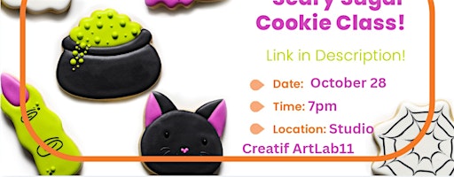 Scary Sugar Cookie Decorating Class!