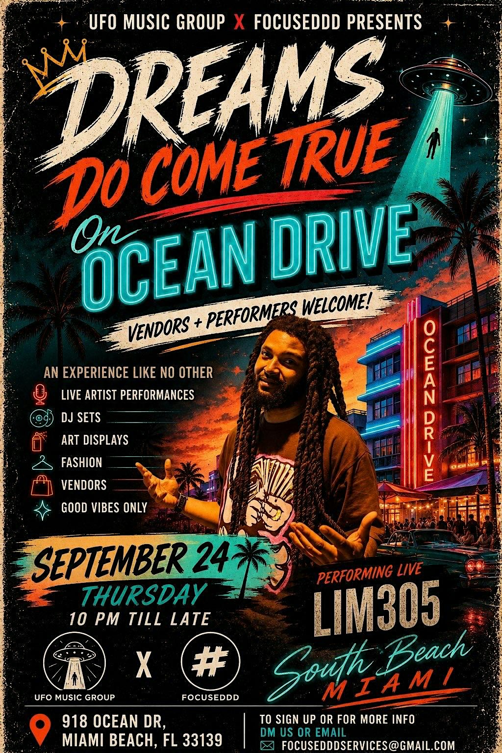 Dreams do come true on ocean drive - LIM305