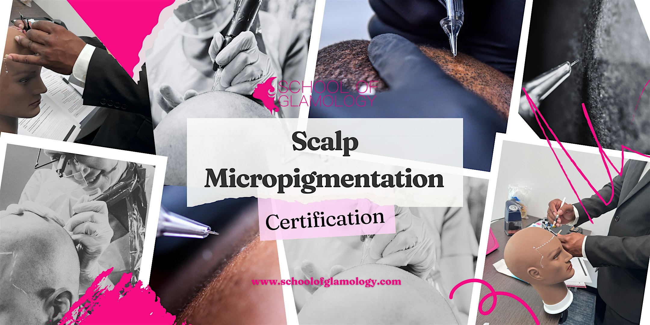 Las Vegas, Nv|Scalp Micropigmentation(SMP)Hands On Class|SchoolofGlamology