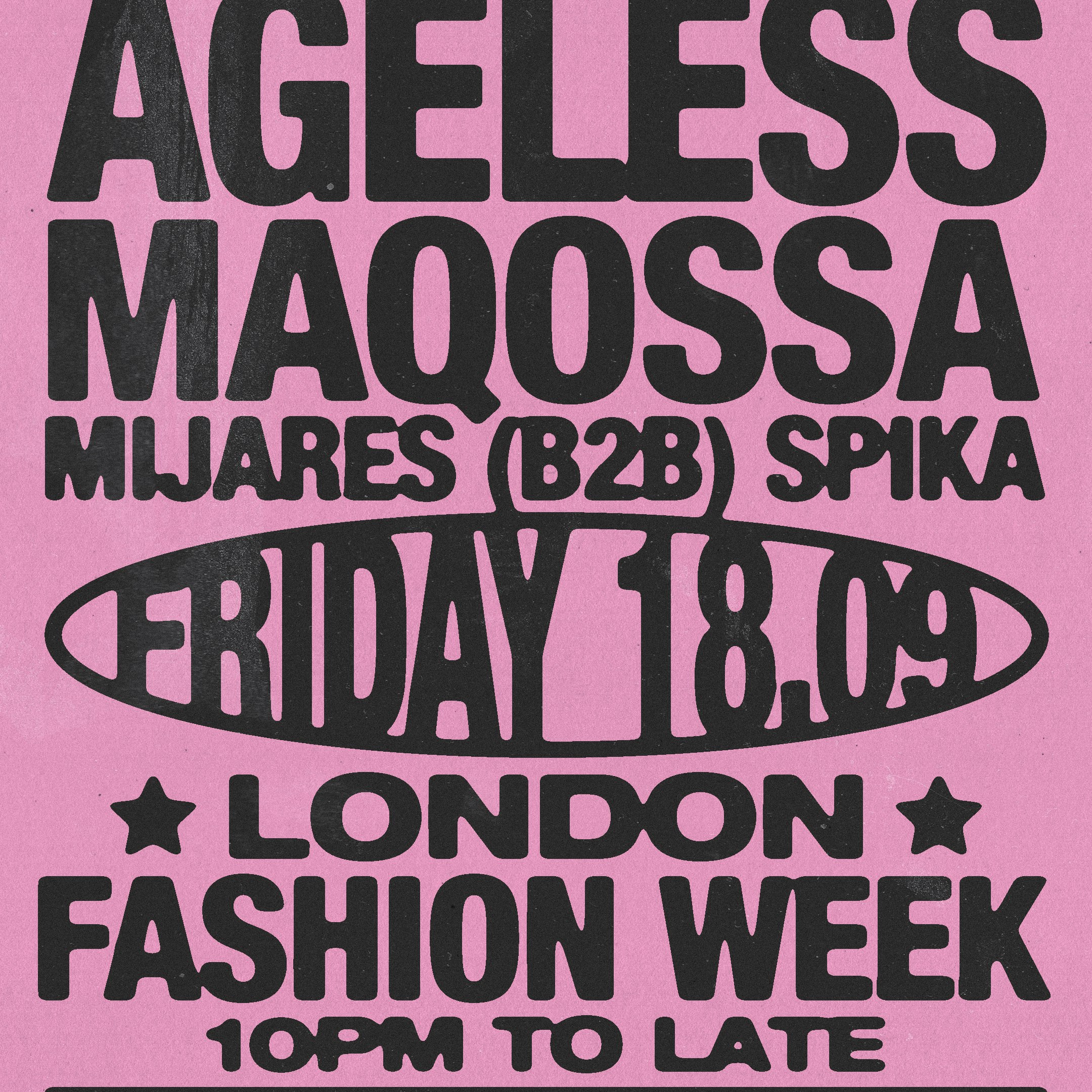 Maqossa & Friends (London Fashion Week)