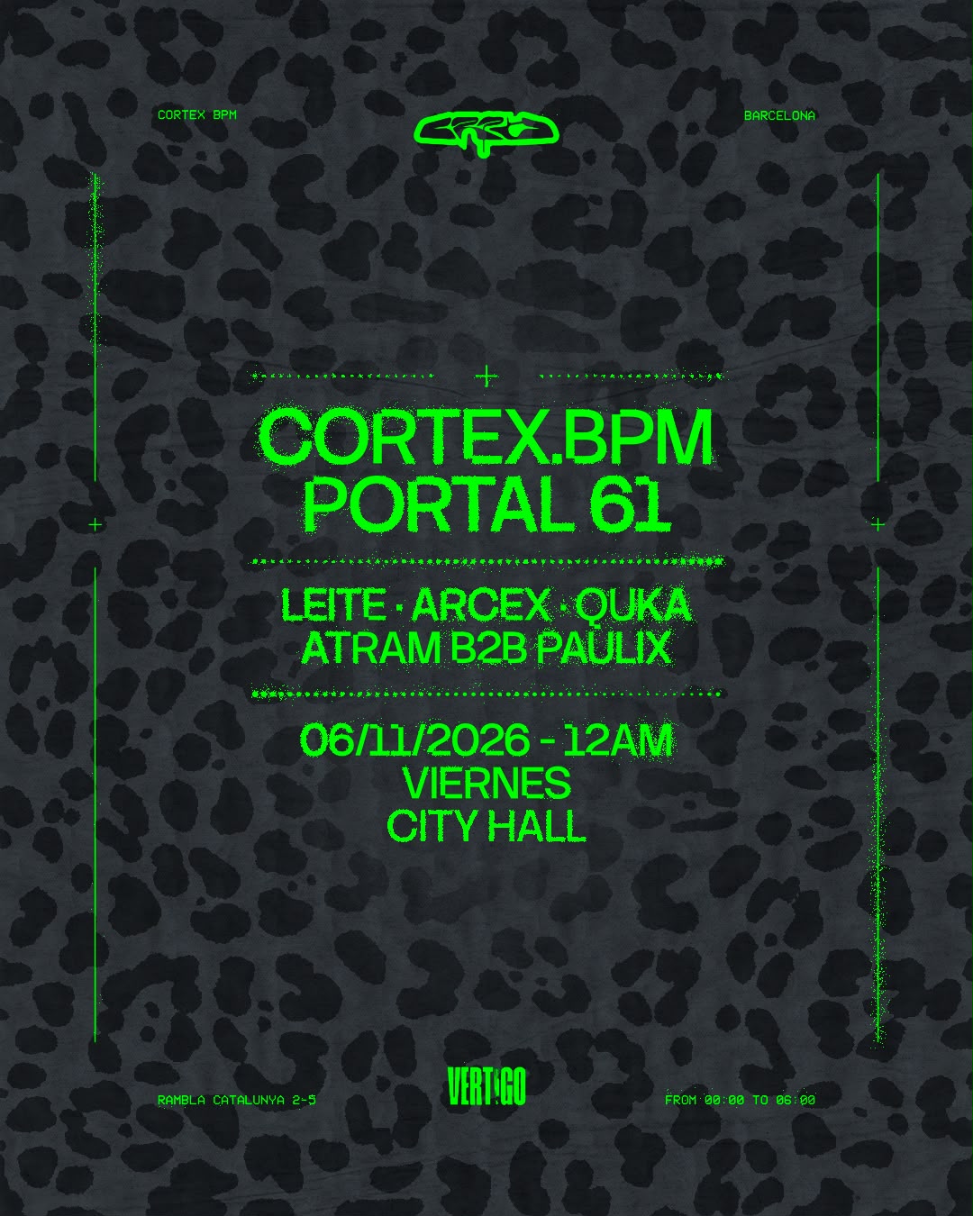 Cortex x 61 Portal w// Arcex + Paulix b2b Atram + Leiti + Quka