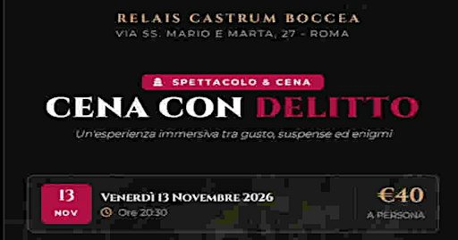 Cena con Delitto