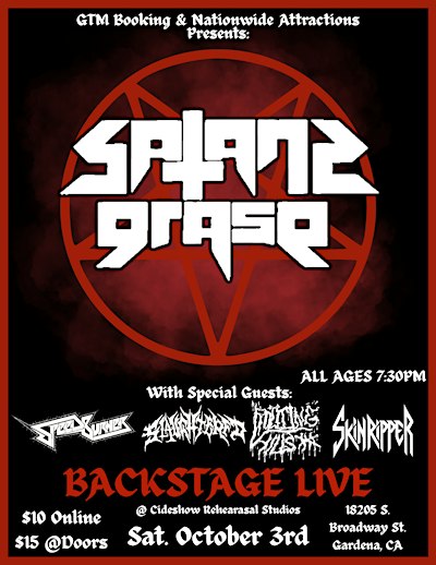 Satans Grasp at Backstage Live