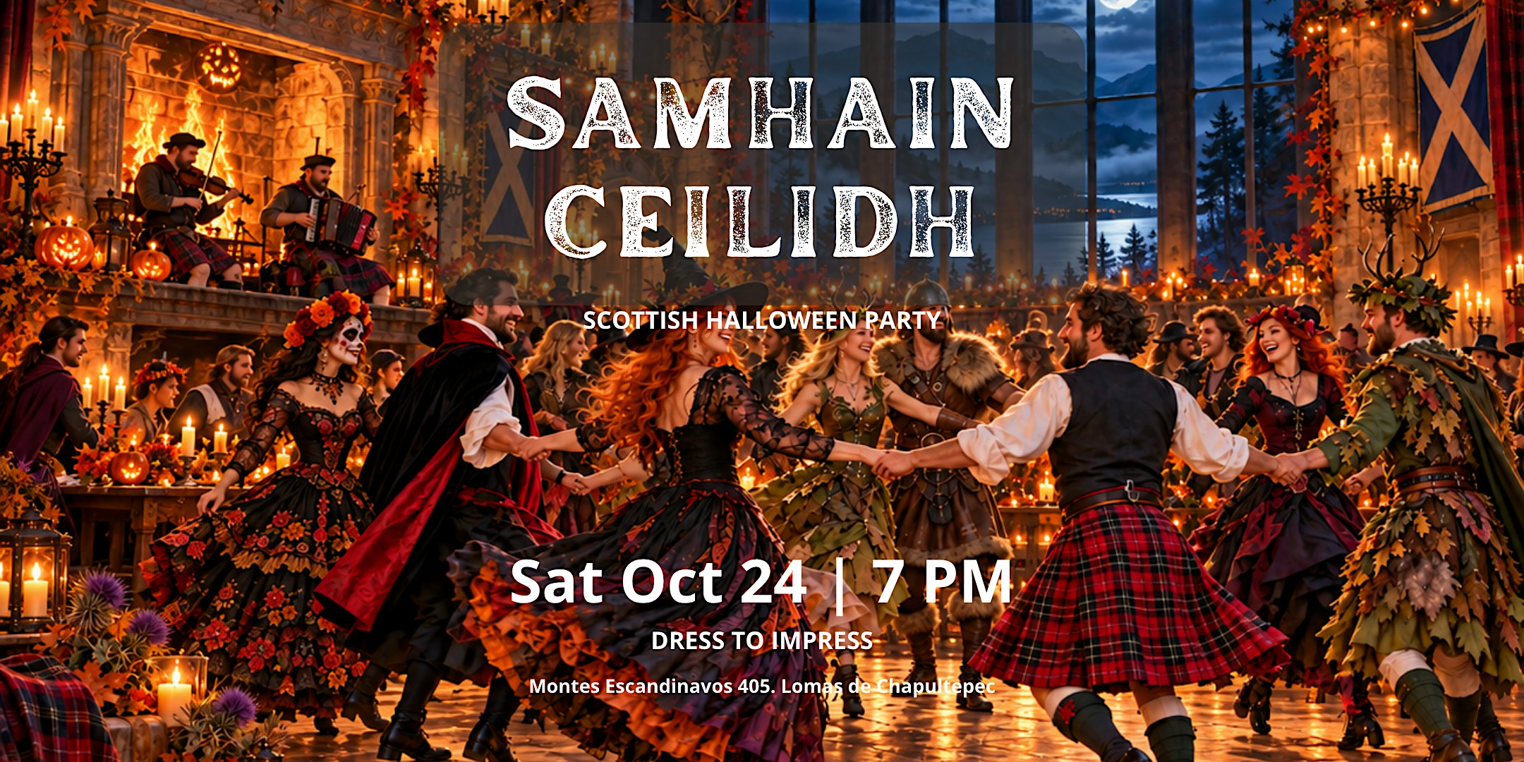 Scottish Halloween party