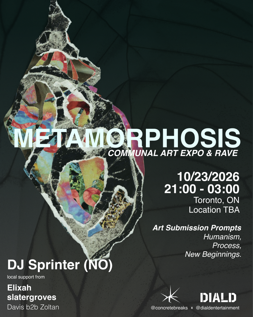 METAMORPHOSIS with DJ Sprinter: Communal Art Expo & Rave