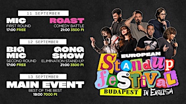 ROAST BATTLE - European Standup Festival
