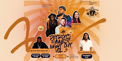 Detroit's Funniest Night Out Vol 3: Labor Day Edition Featuring Mic Larry