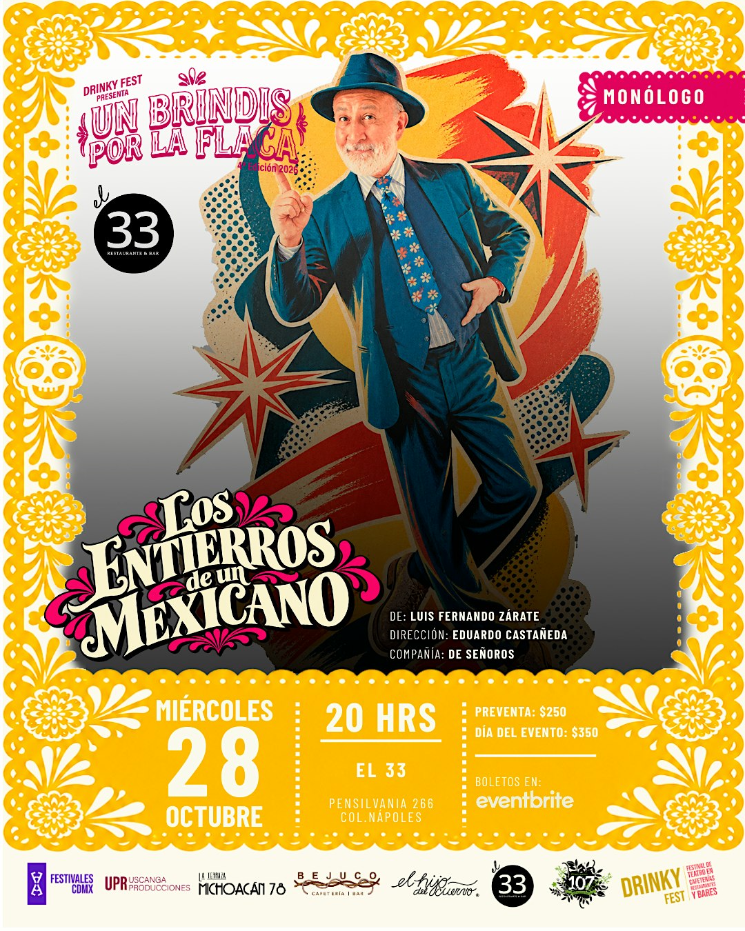 Los entierros de un mexicano