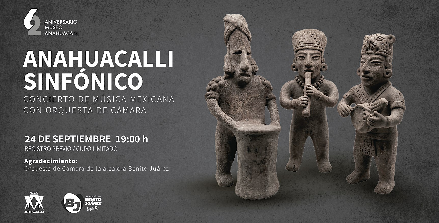 Anahuacalli sinfónico, concierto con orquesta de cámara