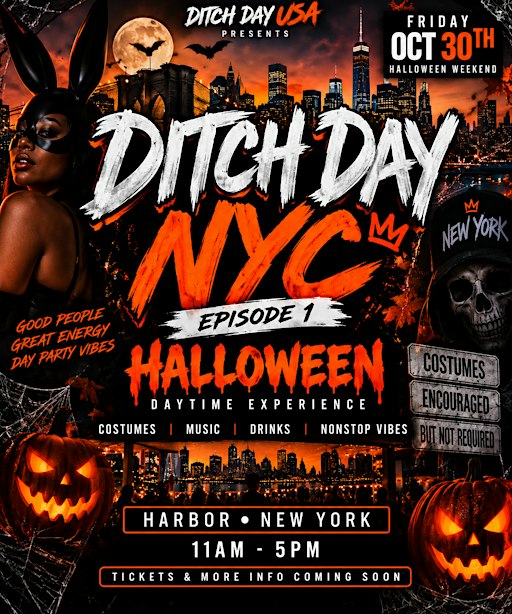 DITCH DAY NYC Ep. 1 (Halloween Day Experience)