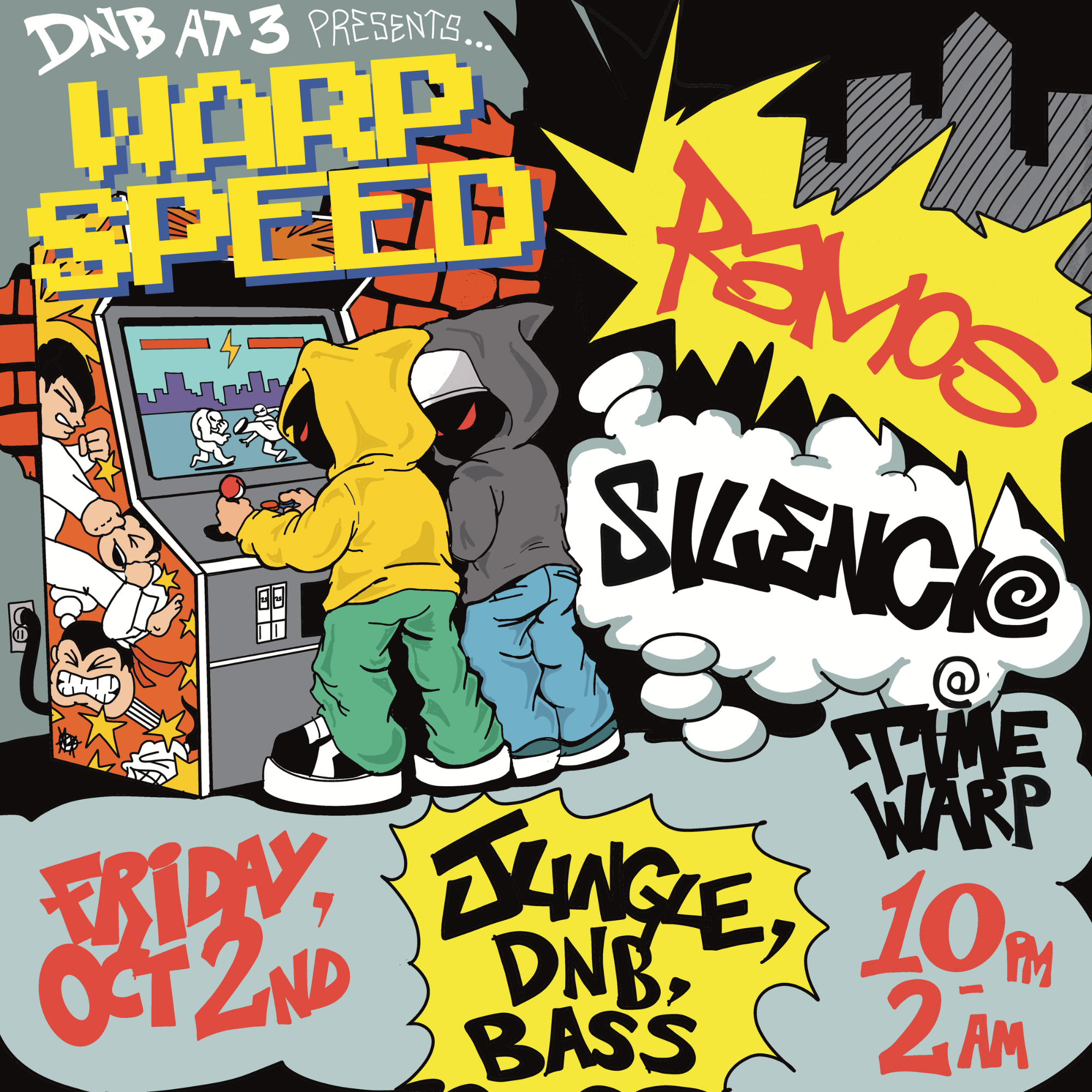 DNB @3 presents: WARP SPEED