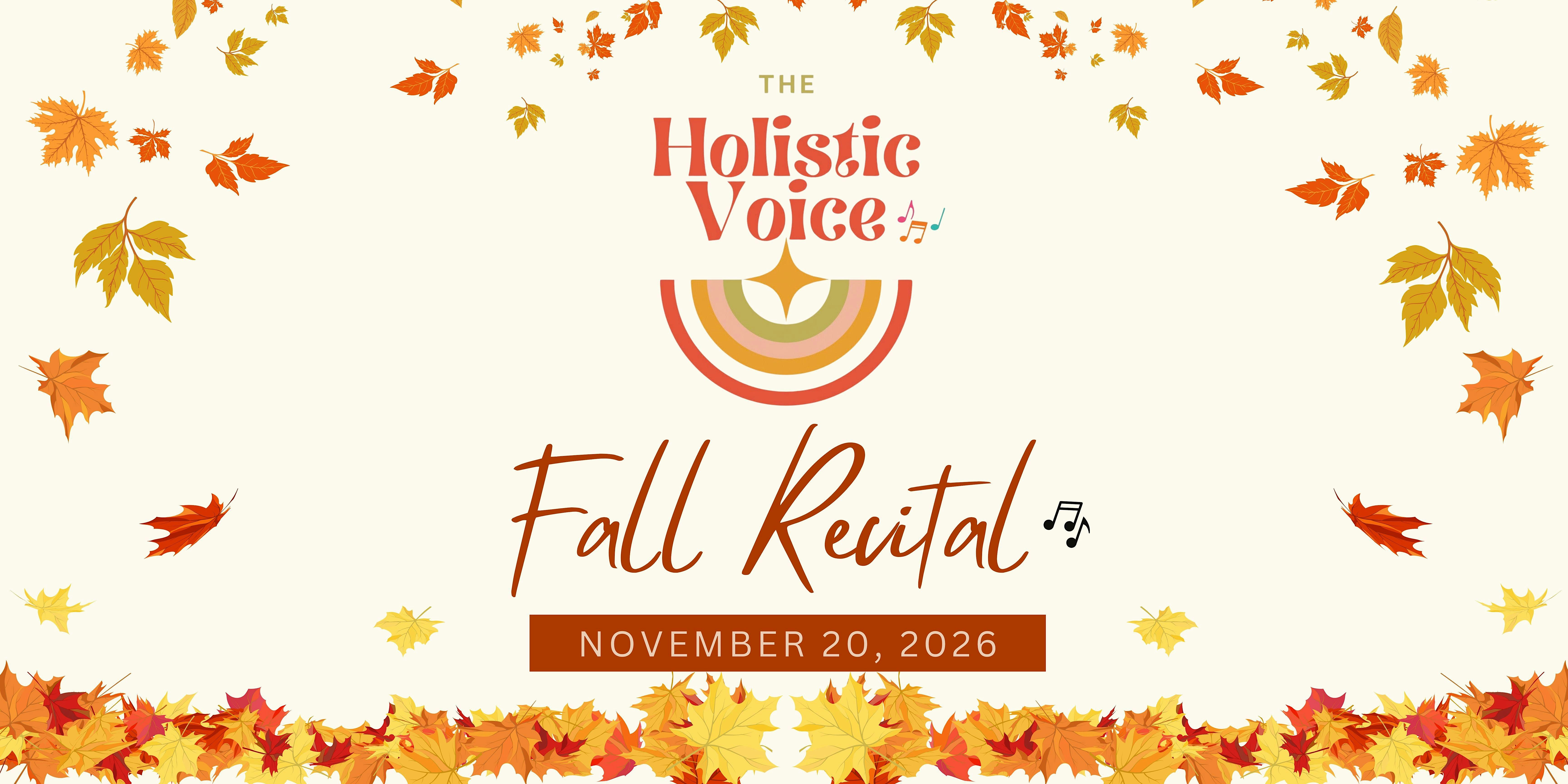 Fall Voice Recital