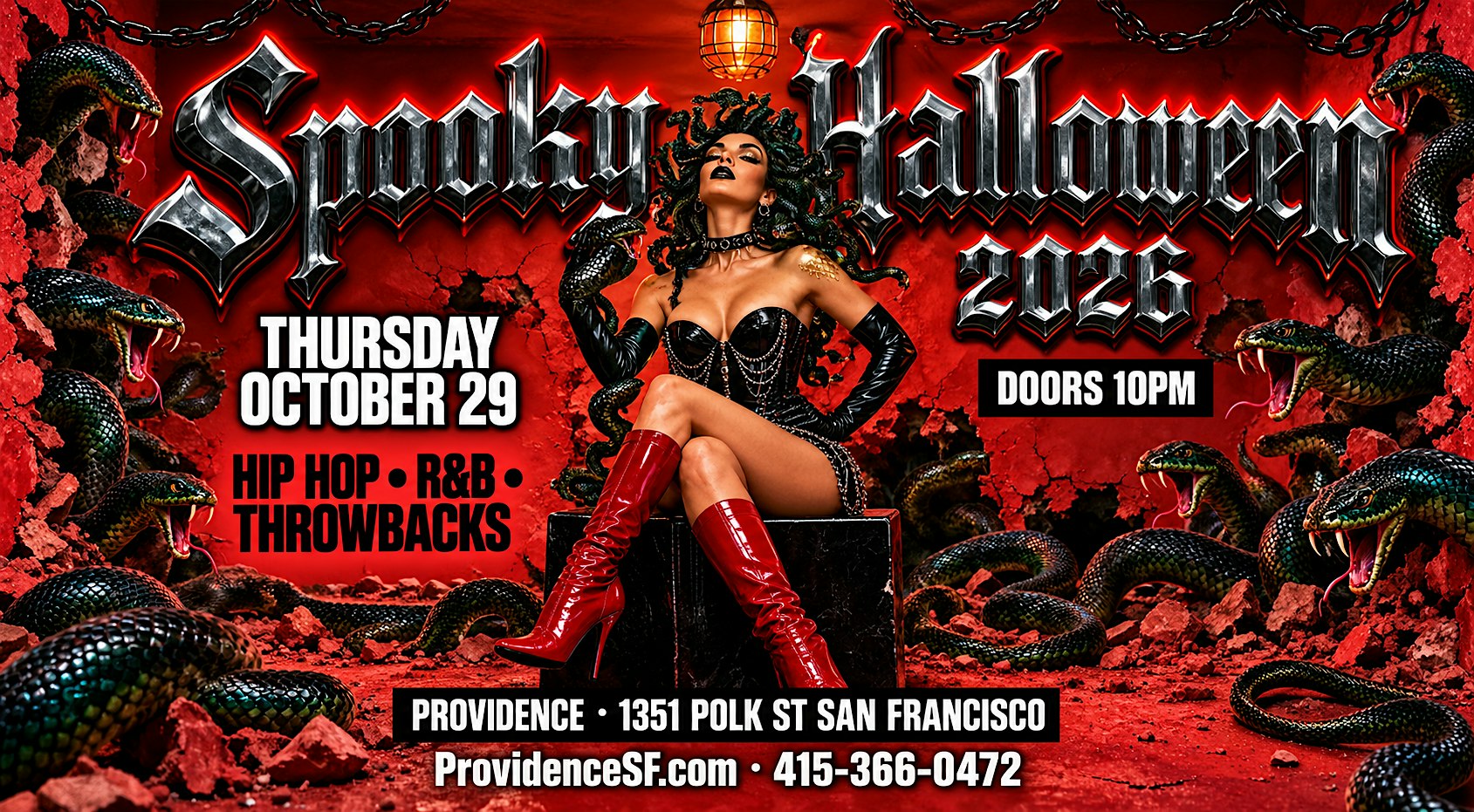 Spooky Halloween: Hip Hop, R&B & Throwbacks | Providence SF