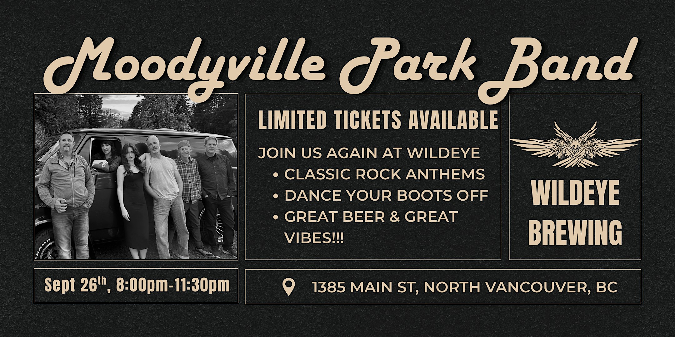 Moodyville Band / Wildeye Brewing Gig