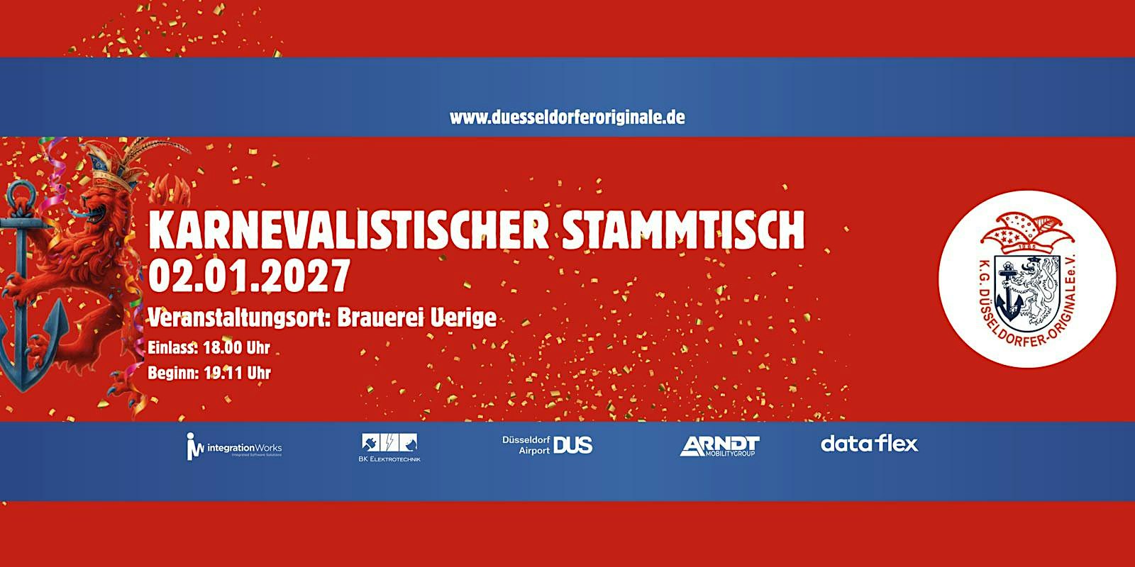 Karnevalistischer Stammtisch 2027