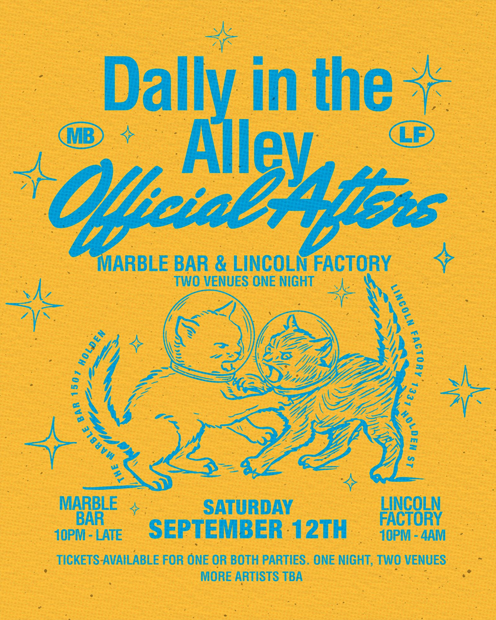 Dally in the Alley: Official Afters! (Tickets on Marble Bar Listing)