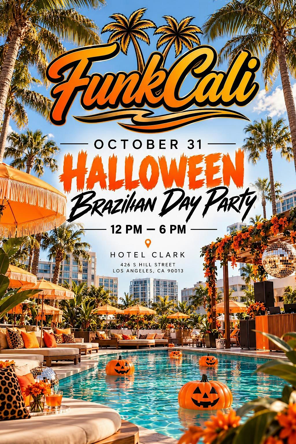 FUNKCALI Halloween Brazilian Day Party