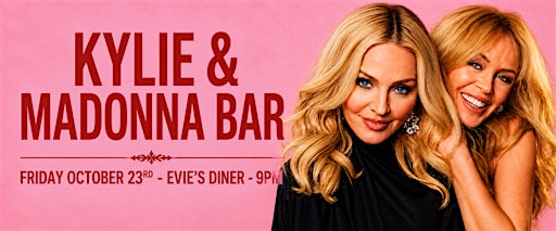 KYLIE vs MADONNA Bar - Melbourne