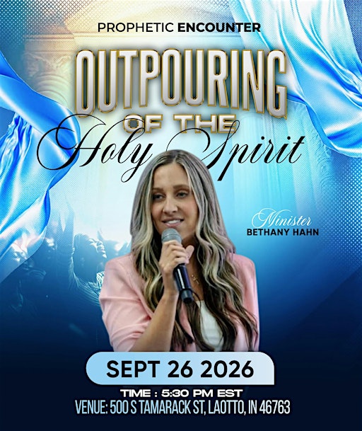 Outpouring of The Holy Spirit