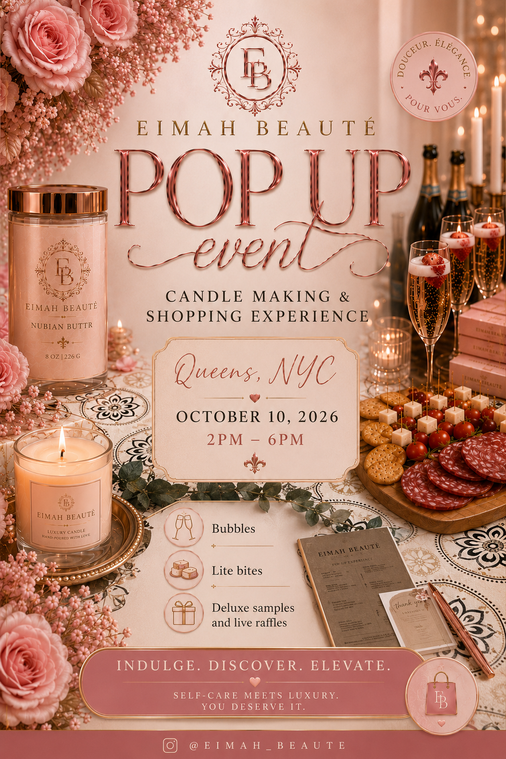 EIMAH BEAUTÉ Candle-Making Event