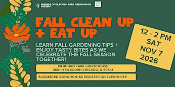 Fall Clean Up + Eat Up!