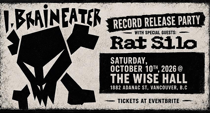 I, Braineater – “Fun Time” Record Release Party