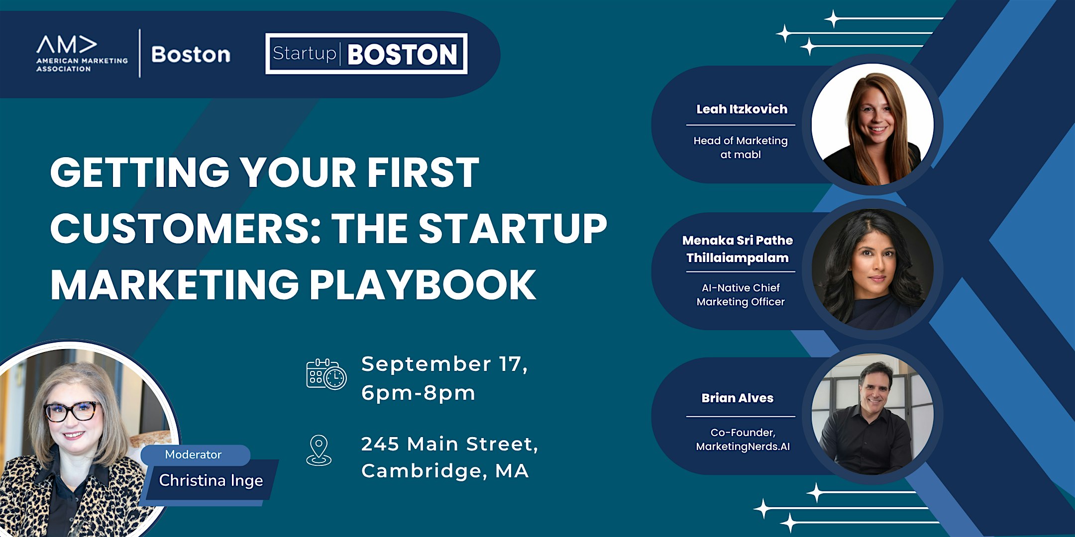 AMA Boston - Getting Your First Customers: The Startup Marketing Playbook