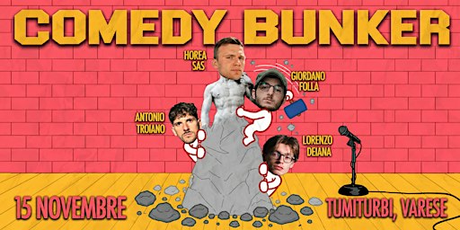 Comedy Bunker con Horea Sas