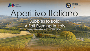 Aperitivo Italiano: Bubbles to Bold - A Fall Evening in Italy