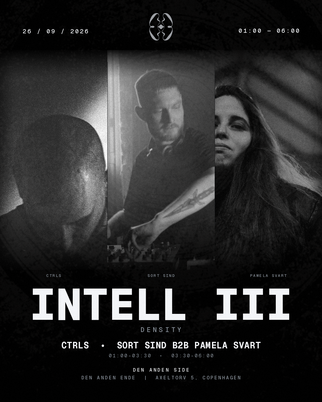 INTELL III: DENSITY@ Den Anden Side