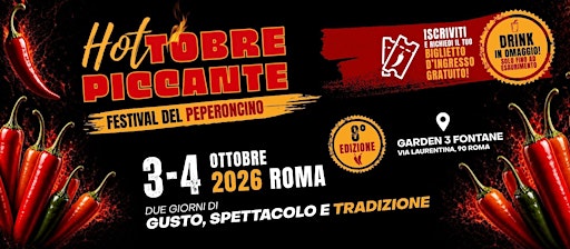 HOTtobre Piccante | Festival del Peperoncino 2026